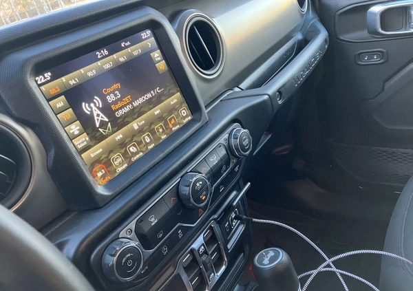 Jeep Wrangler cena 168999 przebieg: 52511, rok produkcji 2021 z Międzychód małe 154